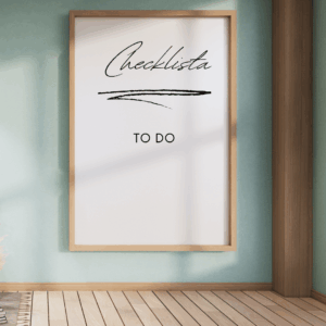 Checklista zabiegowa