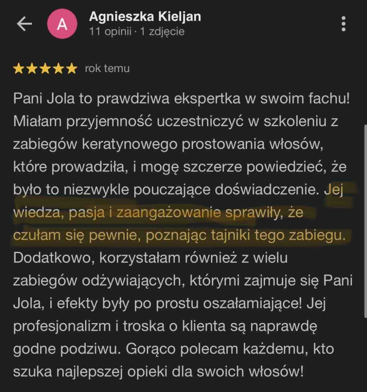 opinia Agnieszka